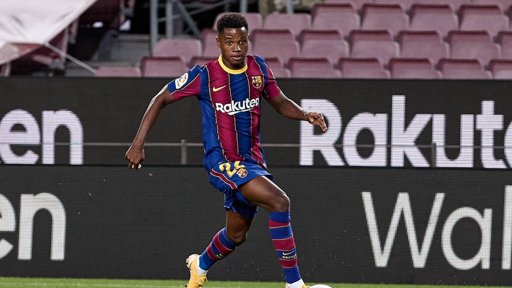 Steht beim FC Barcelona unter Vertrag: Wunderkind Ansu Fati