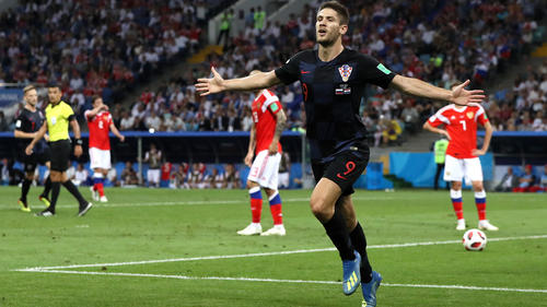 Ausgleich! Hoffenheims Andrej Kramarić feiert seinen Treffer