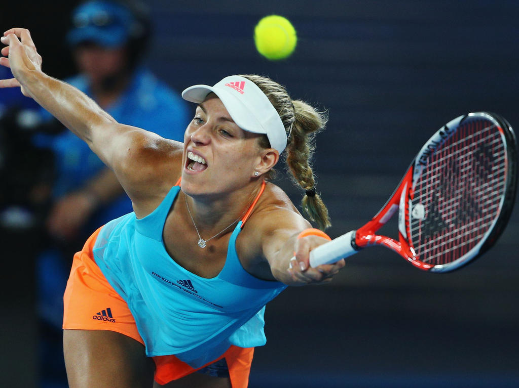 Angelique Kerber spielt derzeit beim Turnier in Doha