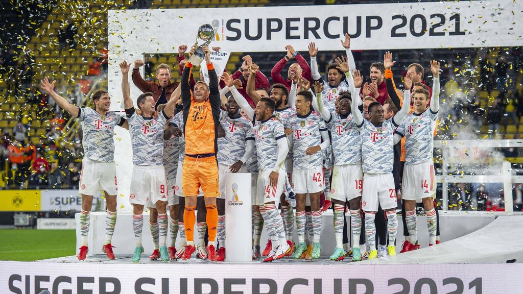 Der FC Bayern hat zum neunten Mal den Supercup gewonnen