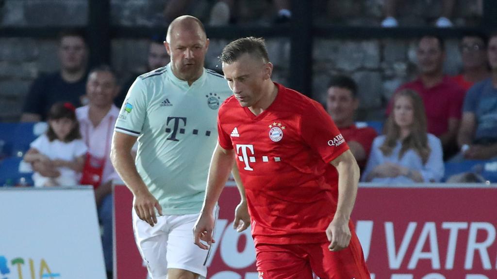 Ivica Olic trägt auch nach seinem Karriereende gerne das Trikot des FC Bayern