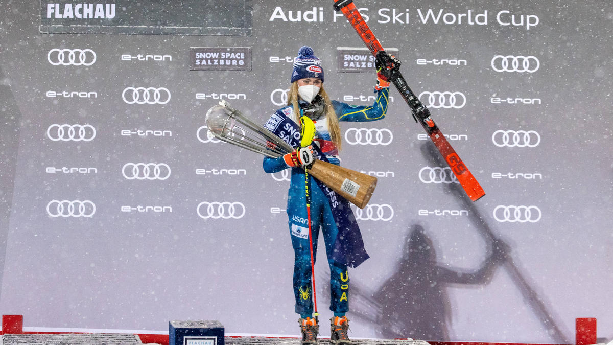 Mikaela Shiffrin sicherte sich mal wieder einen Slalom-Sieg Mikaela Shiffrin sicherte sich mal wieder einen Slalom-Sieg