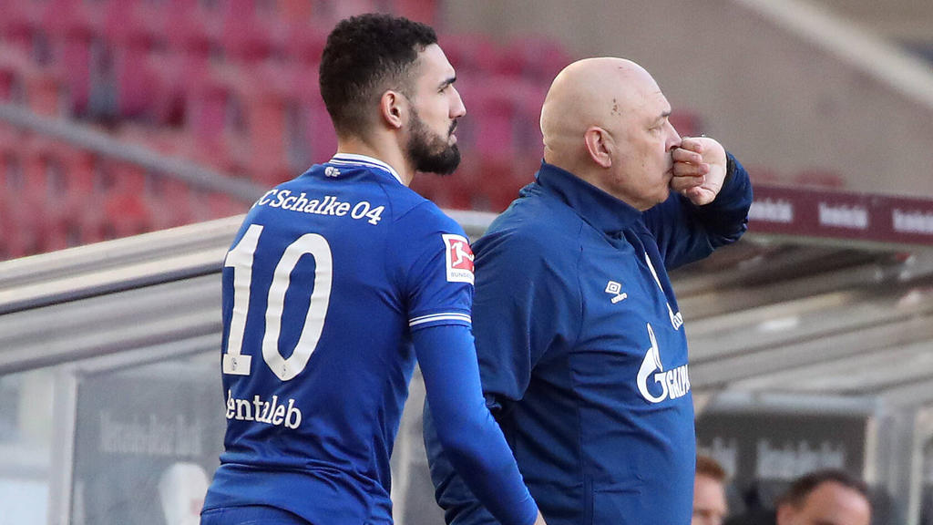 Bentaleb (l.) lästerte angeblich über den FC Schalke 04, Gross wurde für sein Training kritisiert