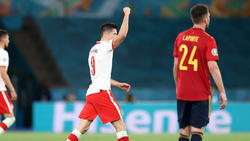 Lewandowski traf gegen Spanien