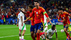 Die Spanier spielten Italien stellenweise an die Wand