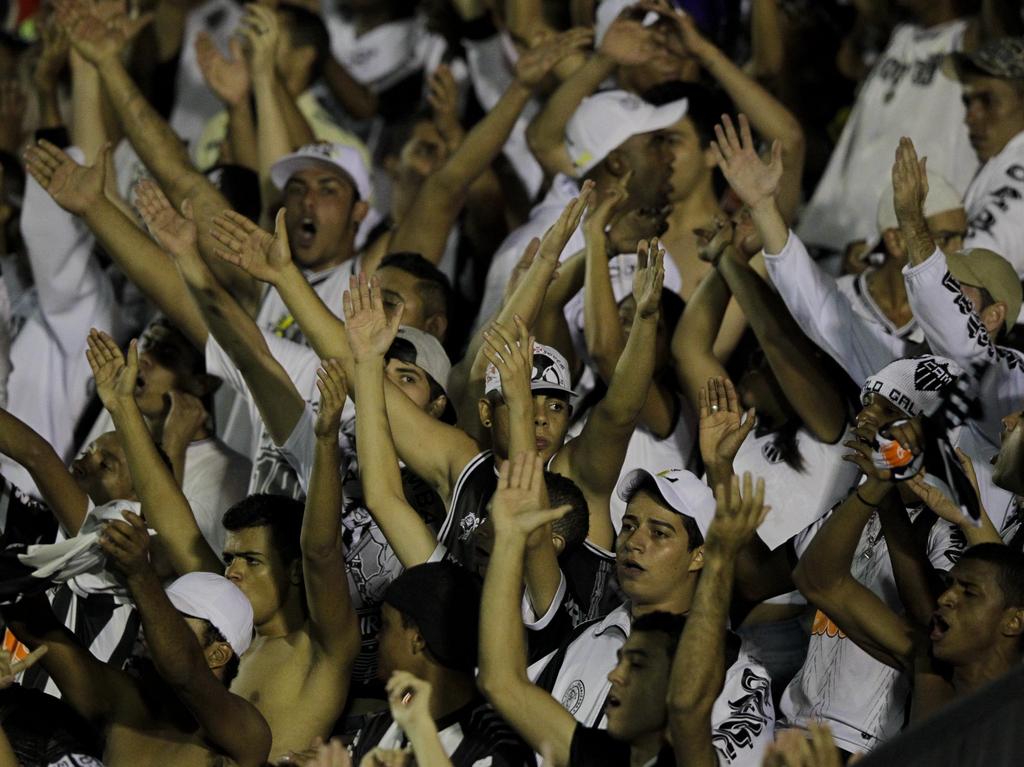 Aficionados brasileño en el estadio Independencia de Belo Horizonte. (Foto: Getty)