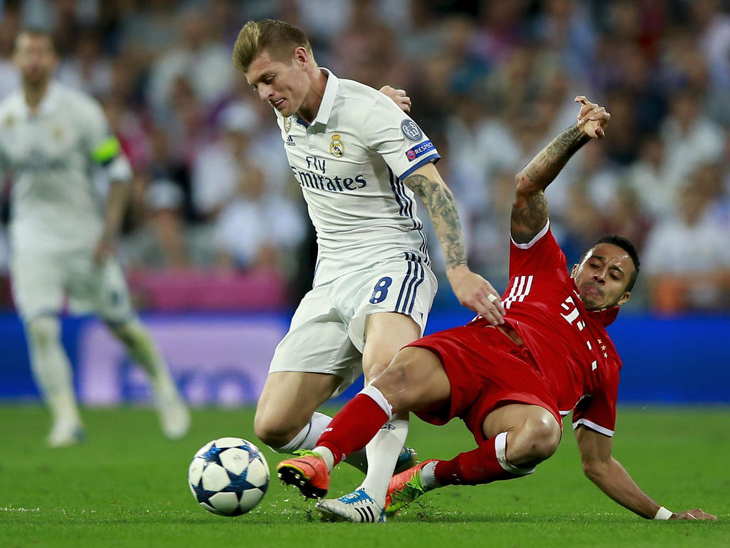 Toni Kroos trifft mit Real Madrid im CL-Halbfinale auf den FC Bayern