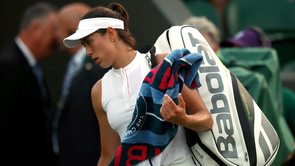 Bitteres Aus für Garbine Muguruza