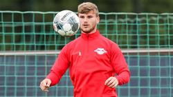 Musste das RB-Training abbrechen: Leipzig-Torjäger Timo Werner