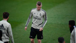Toni Kroos und seine Kollegen absolvierten einen Ausdauerkreis sowie Übungen mit dem Ball