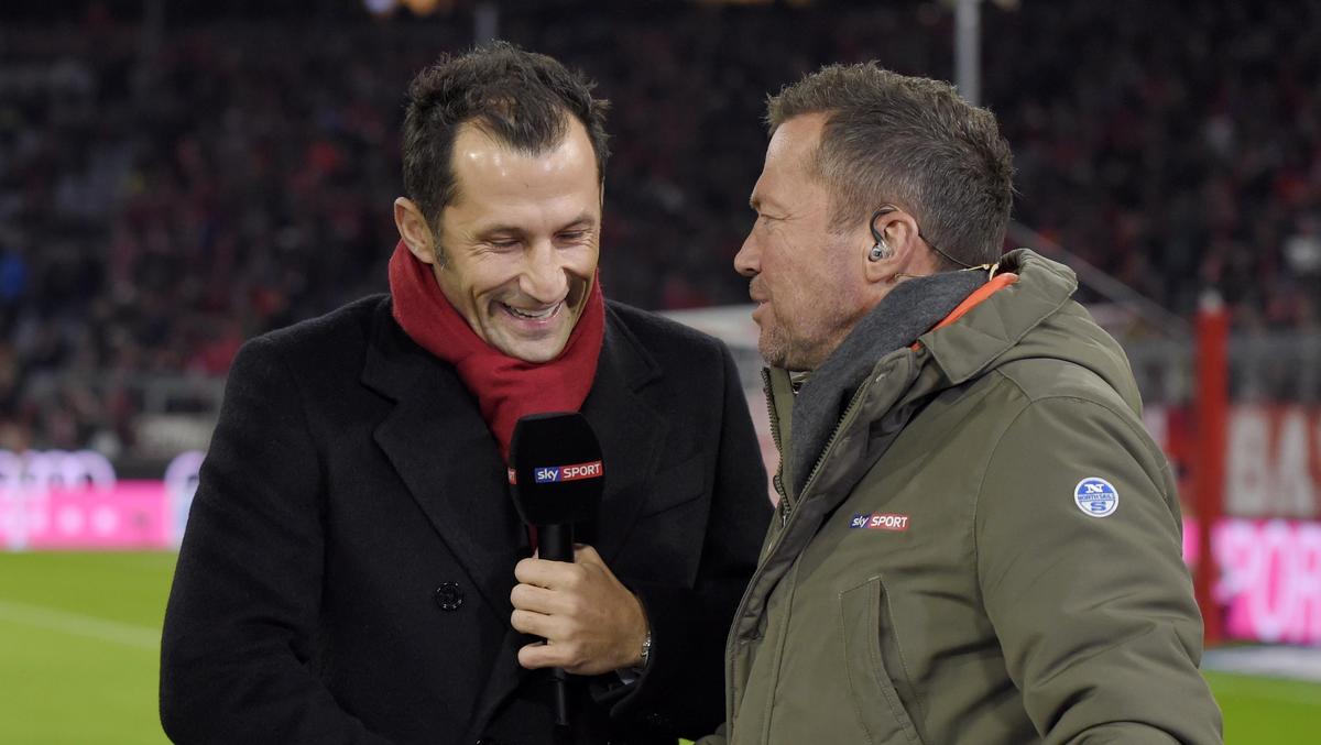Lothar Matthäus (r.) schwärmt von den Leistungen des FC Bayern München Lothar Matthäus (r.) schwärmt von den Leistungen des FC Bayern München
