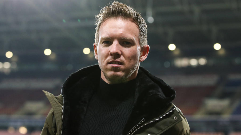 Julian Nagelsmann, Trainer von RB Leipzig, mit klarer Haltung gegen Rassismus Julian Nagelsmann, Trainer von RB Leipzig, mit klarer Haltung gegen Rassismus