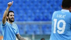 Luis Alberto schießt das Tor des Tages für Lazio Rom