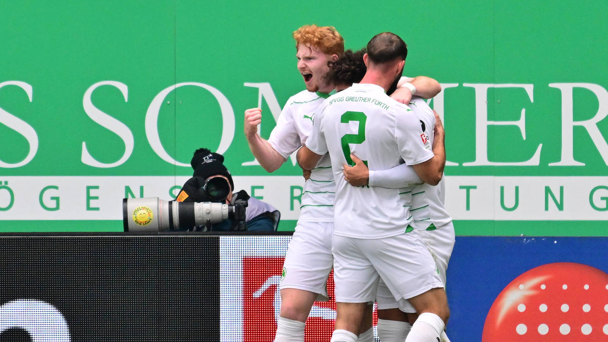 Die SpVgg Greuther Fürth hat Wiesbaden bezwungen