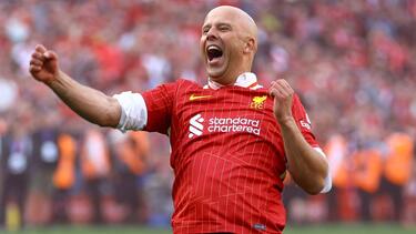 Arne Slot gewann direkt in seiner ersten Saison mit Liverpool die Meisterschaft