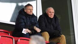 Reschke und Hoeneß: Ein Bild aus gemeinsamen Zeiten beim FC Bayern