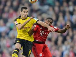 Hoch hinaus: Henrikh Mkhitaryan (l.) und Douglas Costa gewinnen die "Außenbahn offensiv"