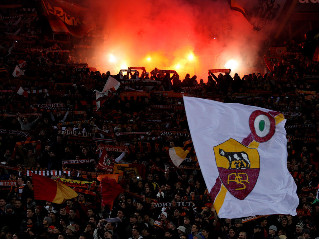 Die Fans der Roma