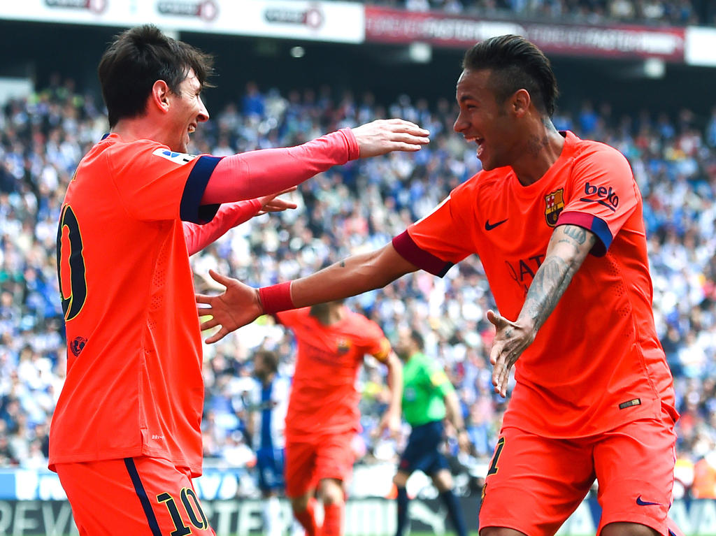 Auf der Jagd nach dem vierten Titel: Neymar und Lionel Messi