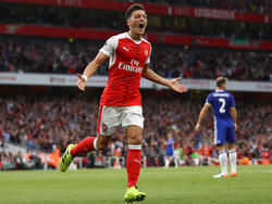 Mesut Özil ist mit den Gunners derzeit auf Erfolgskurs