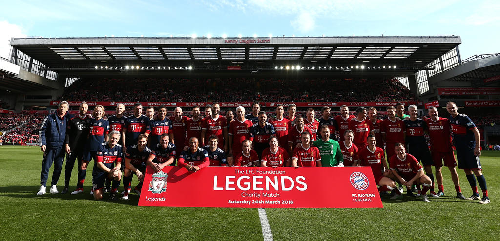 Legenden Spiel Liverpool Bayern Legenden Spiel Liverpool Bayern