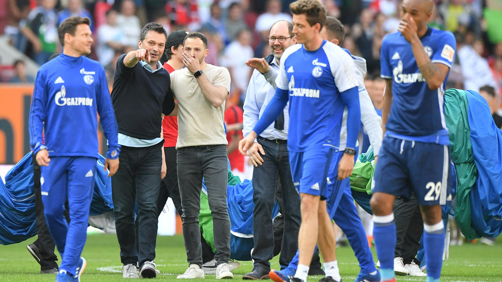 Christian Heidel stärkt Schalke-Trainer Domenico Tedesco