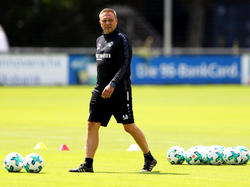 André Breitenreiter gibt sich im Umgang mit der Mannschaft entspannt