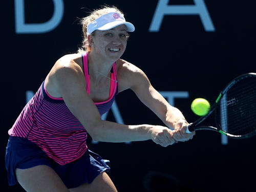 Mona Barthel ist beim WTA-Turnier in Hobart bereits in der ersten Runde ausgeschieden
