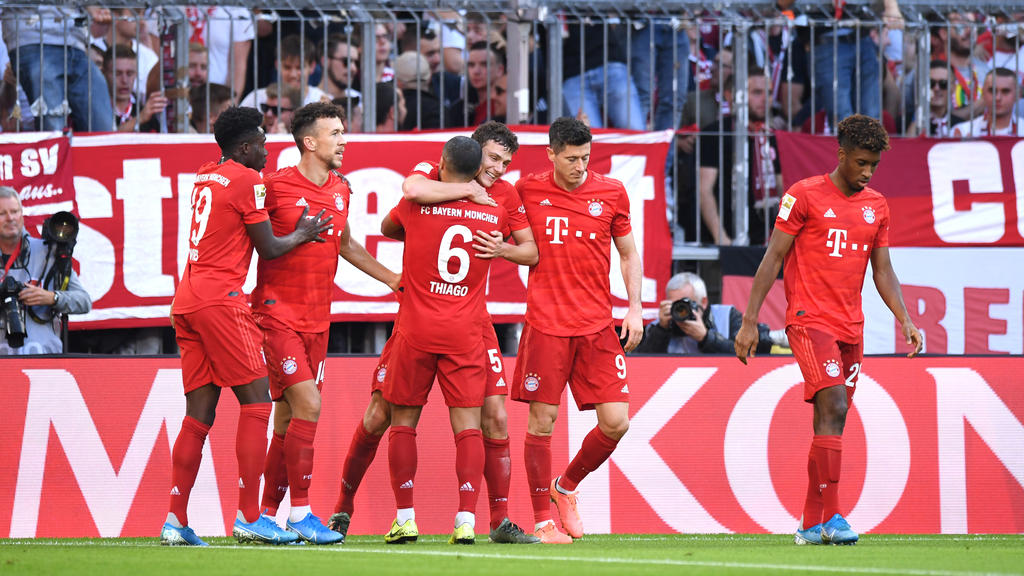 FC Bayern in der Bundesliga wieder in der Erfolgsspur