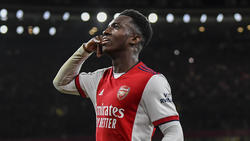 Überzeugte in der Arsenal-Jugend: Eddie Nketiah