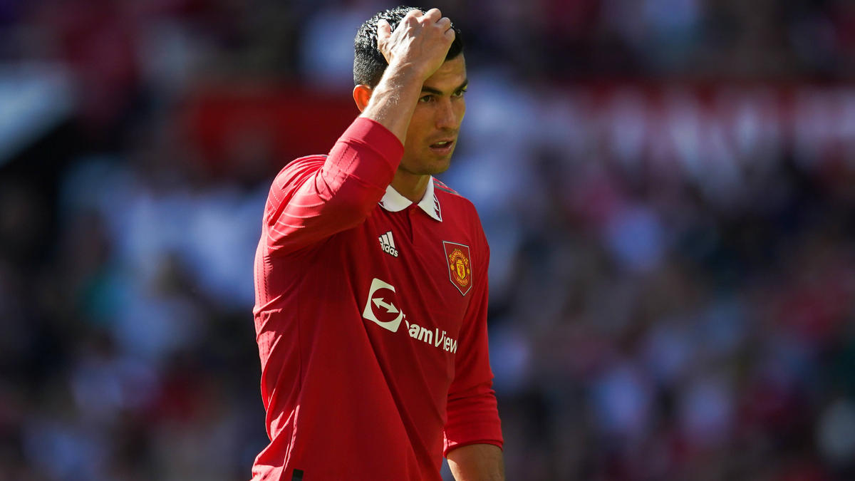 Ronaldo zog sich den Ärger seines Trainers zu