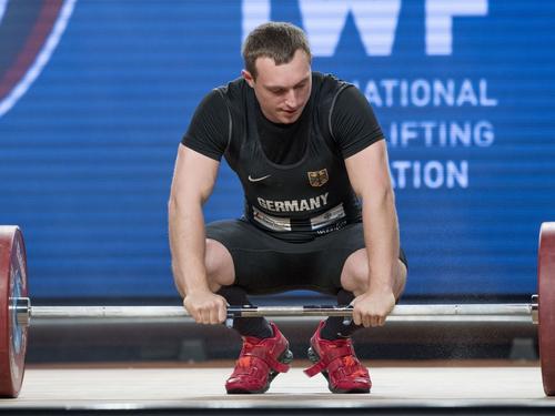 Gewichtheber Nico Müller tritt in der Klasse bis 89 Kilogramm an