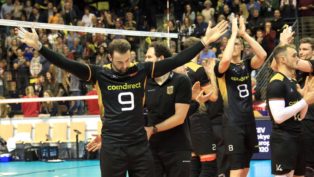 Die deutschen Volleyballer haben Olympia knapp verpasst Die deutschen Volleyballer haben Olympia knapp verpasst