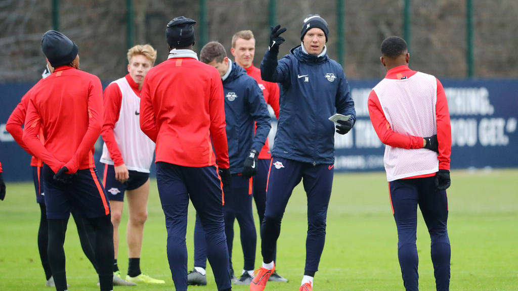 RB Leipzig will die Tabellenführung verteidigen RB Leipzig will die Tabellenführung verteidigen
