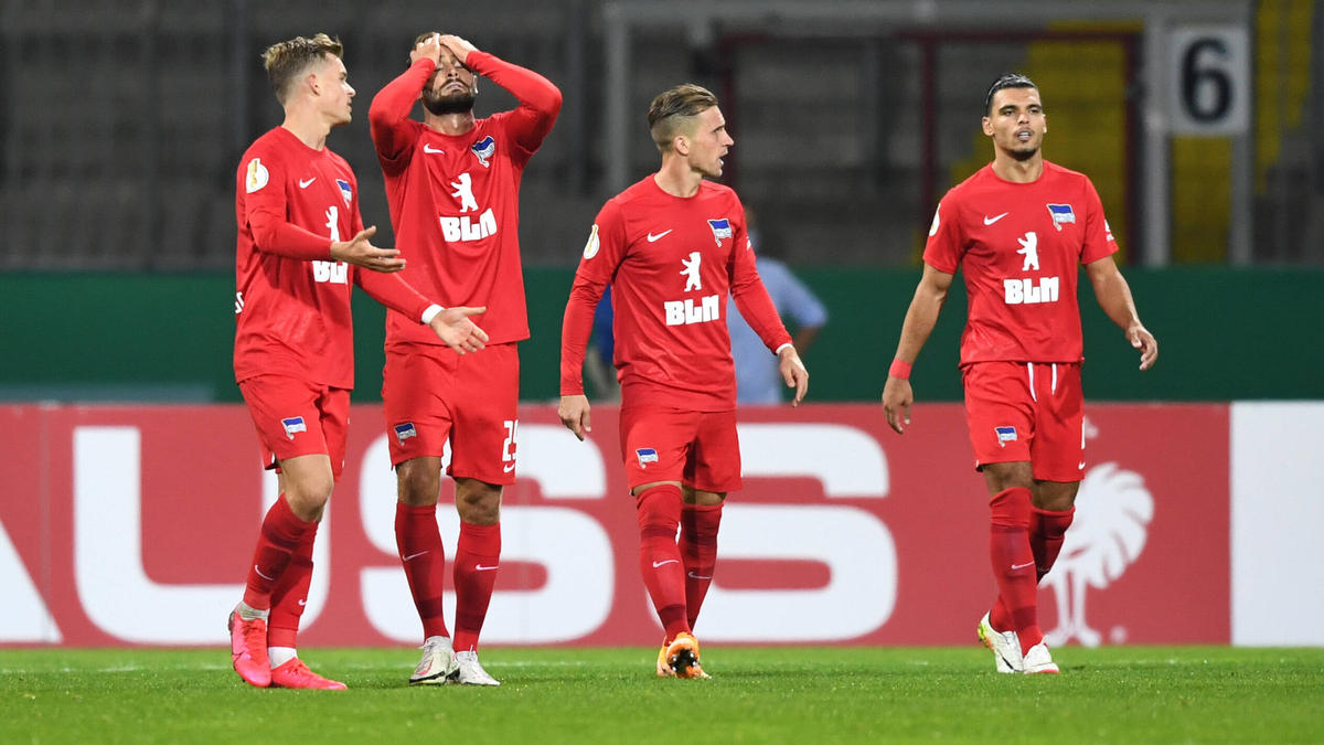 Hertha BSC flog in Braunschweig aus dem DFB-Pokal Hertha BSC flog in Braunschweig aus dem DFB-Pokal