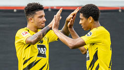 Englische Top-Talente beim BVB: Jadon Sancho (l.) und Jude Bellingham