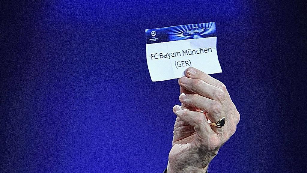 Der FC Bayern ist Stammgast bei der Auslosung zur Champions League
