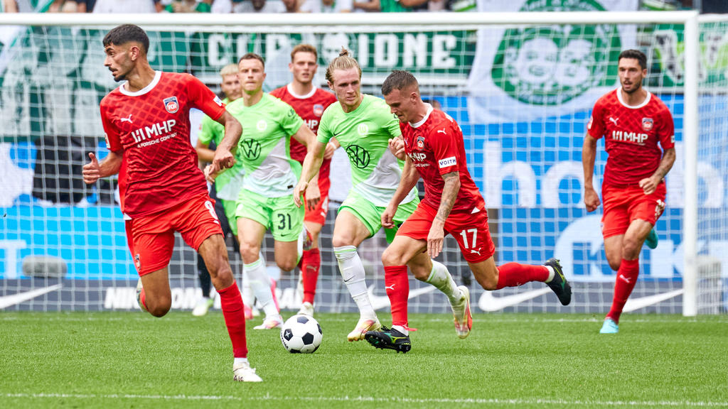 Niederlage für den 1. FC Heidenheim beim VfL Wolfsburg