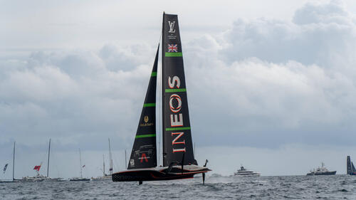 Die Ineos-Jacht war erneut chancenlos im Finale