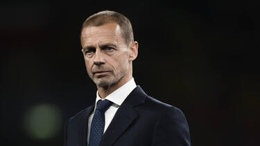 UEFA-Präsident Aleksander Ceferin sorgt sich bei der EM um die Sicherheit