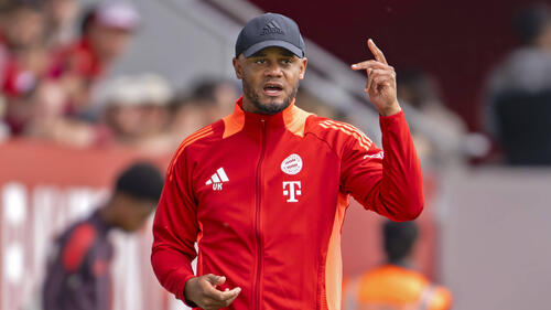 Vincent Kompany startet in seine erste Saison als Cheftrainer beim FC Bayern
