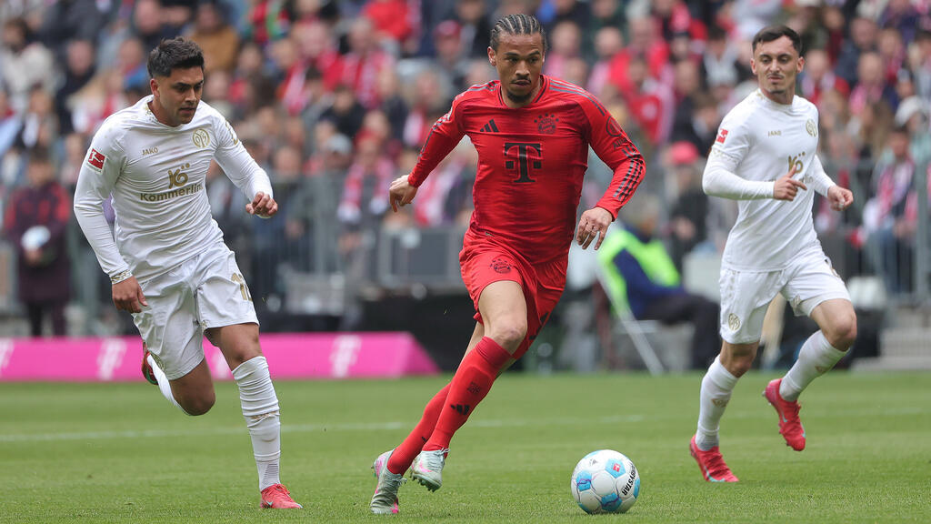 Leroy Sané traf am Samstag gegen Mainz 05