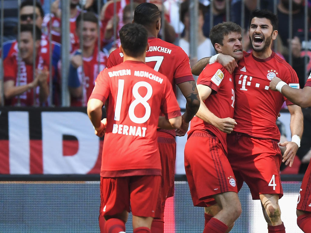Los bávaros se las prometían muy felices con el tanto de Müller. (Foto: Getty)