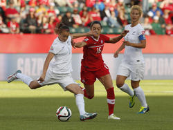 Las canadienses dominaron el balón y erraron varias ocasiones claras. (Foto: Getty)