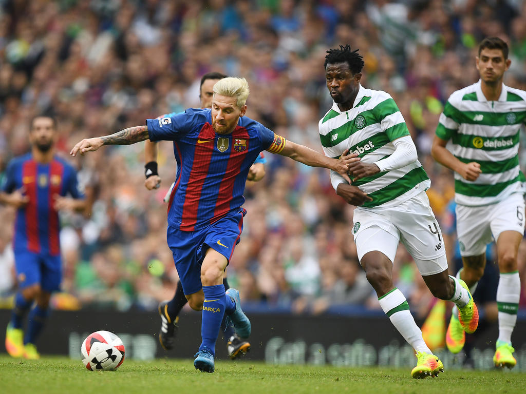 Messi está recuparado para medirse con el Celtic. (Foto: Getty)
