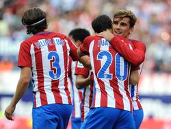 Atlético feierte einen Arbeitssieg