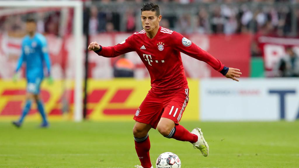 James Rodríguez no es titular indiscutible en el Bayern. (Foto: Getty)
