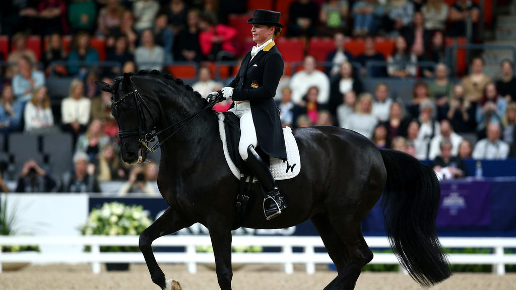 Isabell Werth musste sich mit dem zweiten Platz zufrieden geben Isabell Werth musste sich mit dem zweiten Platz zufrieden geben