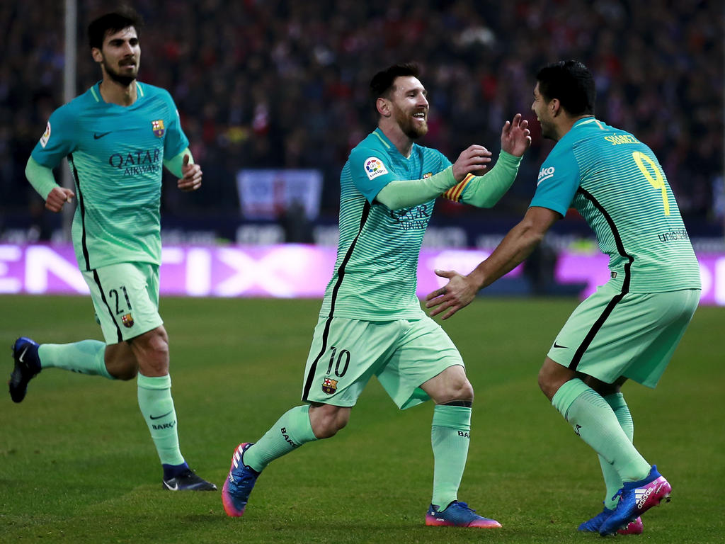 Luis Suárez und Lionel Messi haben Barcelona zum Sieg gegen Atlético geschossen