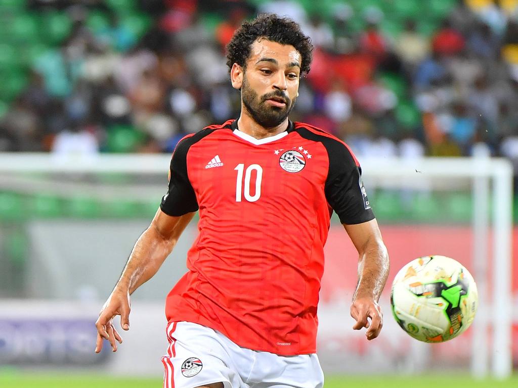 Mohamed Salah abrió el marcador para Egipto. (Foto: Imago)